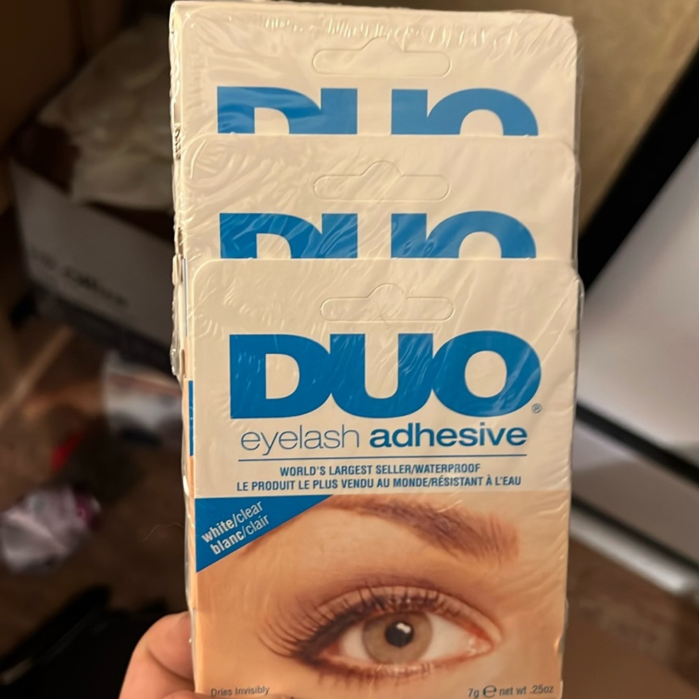 Set of 6 Dup eyelash glue